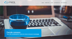Desktop Screenshot of inspira.com.br
